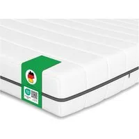 Kaltschaummatratze mit Härtegrad H3, OEKO-TEX® Standard 100 Zertifikatsnummer 13.0.33723, Schlaftroll, 5 cm hoch, verfügbar in 90x200 cm, 140 x 200 cm, 180x200 cm und weiteren Größen