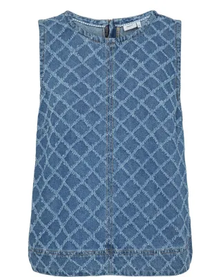 Nümph - Ärmelloses Top - Nuemilia blau - Gr. - 36