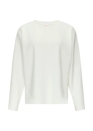 s.Oliver - Sweatshirt creme - Gr. - 44