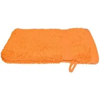 Julie Julsen Handtücher 1-Handtücher-Orange-Waschhandschuh 15 x 21 cm, Baumwolle (1-St)