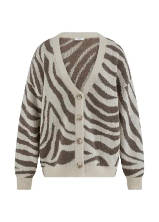RIANI - Strickjacke/-mantel oat patterned - Gr. - S