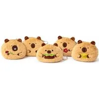 soma Aufbewahrungstasche Capybara Plüsch Portemonnaie – Niedliche Geldbörse mit Reißverschluss (Set, 1-tlg., 1er-Pack), Weiches Etui für Kinder&Erwachsene,Unsor­tiert 1von5 Motiven,12×9×5cm