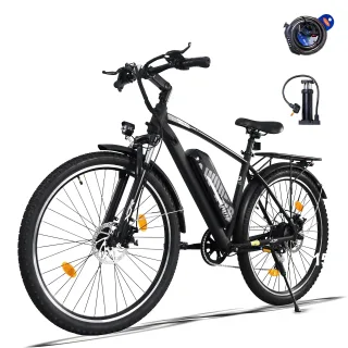 [EU DIRECT] A31 Electric Bike 36V 12.8Ah Battery 250W Motor 25 km/h Max Speed 27.5-Inch Tires 50 km Max Range 150kg Max