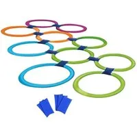 Sunflex Hüpfspielzeug Bewegungsspiel Rainbow Jump, Für verschiedene Spielideen