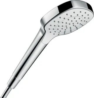 Hansgrohe Handbrause Croma Select E 1jet EcoSmart 9 l/min weiss/chrom, 26815400 26815400