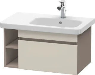 Duravit DuraStyle Waschtischunterbau wandhängend Taupe & Basalt Matt 730x448x398 mm - DS639309143 DS639309143