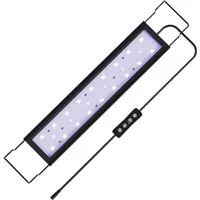 Clanmacy LED Aquariumleuchte 20W für 75-90cm LED Aquarium Beleuchtung mit timer Aufsetzleuchte, 20W für 75-90cm aquarium