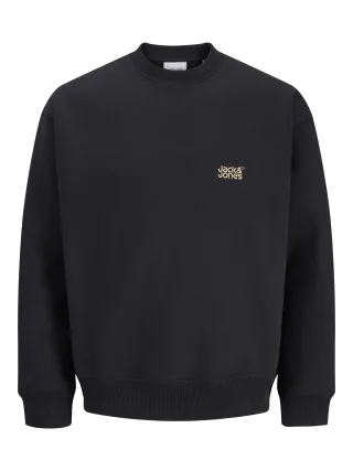JACK&JONES - JJECOLTON SWEAT CREW NECK SN JNR Black - Gr. - 152