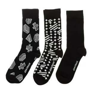Pack-3 High-Top-Socken mit Antidruck-Bündchen JF3LSMC03-STANDART Herren