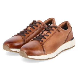 Salamander Halbschuhe  Braun - Gr. 40 -  Leder und Textil