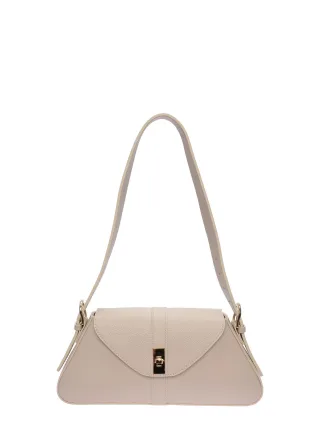 Roberta M Beige Rindsledertasche