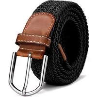 DonDon Stretchgürtel Stretchgürtel geflochten und elastisch (Packung, 1-St) geflochtener Stretchgürtel, für Damen und Herren, bis 120 cm