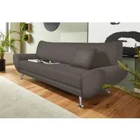 Home affaire 3-Sitzer Saltare elegant & komfortabel, toller Designfuß, bequem, Breite 205cm