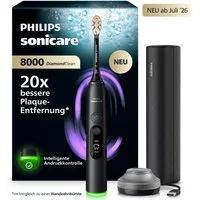 Philips Sonicare Elektrische Zahnbürste DiamondClean 8000 HX8311/12, Aufsteckbürsten: 1 St.