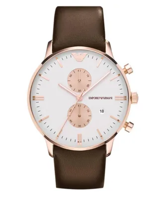 Emporio Armani Herren Chronograph Uhr AR0398