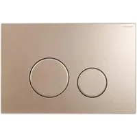 Raybro Innovations Betätigungsplatte CORTADO 45 Bronze Gold für Geberit Spülkästen