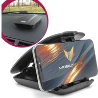 Mobilefox Smartphone-Halterung Universal Auto Handy Halterung KFZ Armaturenbrett Klapp Halter PKW
