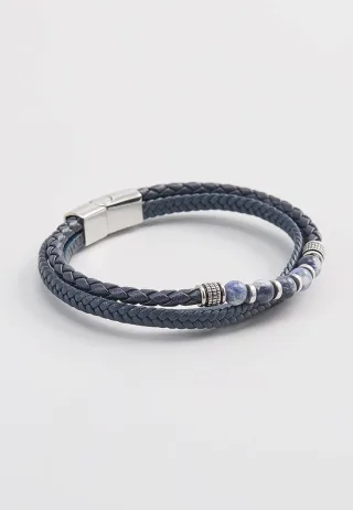 US Polo Assn Jewellery Brandon Blue Armband