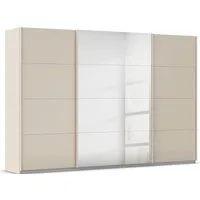 OTTO home Schwebetürenschrank Kleiderschrank Kleiderschränke Schrank Garderobe AGORDO mit Glasfront (Breiten 203/271/315/360 cm, Höhen 210/229 cm) durchdachte Innenausstattung, in 4 Breiten und 2 Höhen MADE IN GERMANY