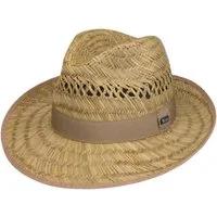 Lipodo Sonnenhut (1-St) Strohhut mit Ripsband, Made in Italy