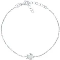 Brilio Silver Armband Schönes silbernes Schildkrötenarmband BRC121W