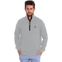 BlauerHafen Strickpullover Herren Long Sleeve Pullover Jumper Troyer Regular Fit Baumwoll Sweater