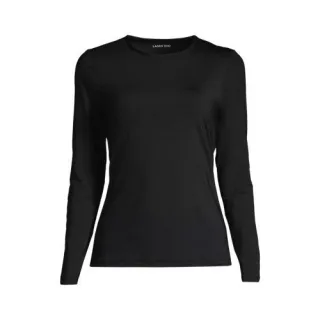 Badeshirt für Damen in Plus-Größe, Damen, size: plus, Blau, Nylon-Mischung, by Lands' End