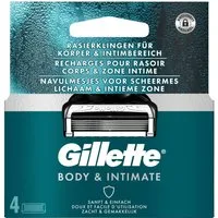 Gillette Rasierklingen INTIMATE, 4-tlg., 4er Pack