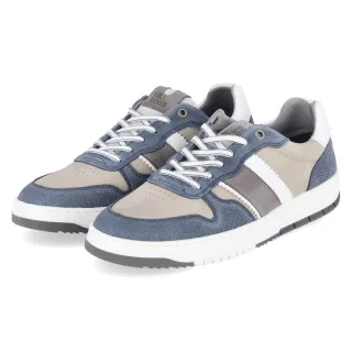Bullboxer Low Sneaker  Blau - Gr. 41 -  Textil