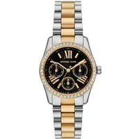 MICHAEL KORS Quarzuhr Lexington MK4925, Armbanduhr, Damenuhr, Edelstahlarmband, analog, Tag, Wochentag