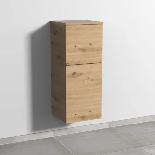 Sanipa 3way Mittelschrank mit 1 Tür und 1 Auszug, Eiche Natural-Touch, SM12785 SM12785