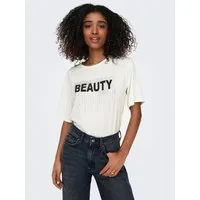 ONLY Kurzarmshirt ONLSANNI S/S STONES TOP BOX JRS