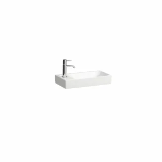 LAUFEN Handwaschbecken MEDA 235x460x115 asym. 1.Hl. o.Ül. Becken re weiß LCC, H8151144001131 H8151144001131