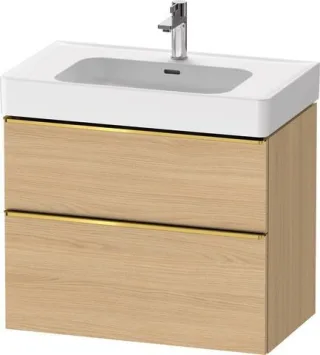 Duravit D-Neo Waschtischunterbau wandhängend Natur Eiche Matt 784x452x625 mm - DE4377034300000 DE4377034300000