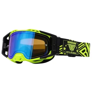 Broken Head Motocross-Brille BND Battle gelb