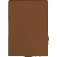 Castell - Markenbettwäsche Spannbettlaken Jersey in Gr. 90x200, 140x200 oder 180x200 cm, Jersey, Gummizug: rundum, (1 Stück), aus Baumwolle, für Matratzen bis 22 cm Höhe, Bettlaken, Spannbetttuch