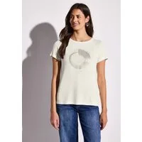 STREET ONE Print-Shirt mit Rundhalsausschnitt