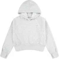 Abercrombie Kids Kapuzensweatshirt AFG ESSENTIAL PULLOVER H kurz, mit Logo-Stickerei, for girls