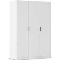 rauch Kleiderschrank Drehtürenschrank Schrank Garderobe Ankleide Schlafzimmer LAGOA (3 verschiedene Ausstattungen BASIC/CLASSIC/PREMIUM (inkl. SOFT-CLOSE) moderne Kantengriffe aus Metall, optional mit Aufsatz MADE IN GERMANY