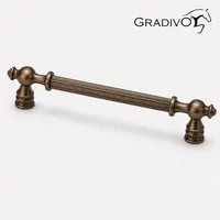 Gradivo Möbelgriff Schrankgriff Bügelgriff 953 - Bronze, 128 mm