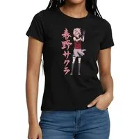 Spreadshirt T-Shirt Naruto Shippuden Cooles Design Mit Sakura Frauen T-Shirt (1-tlg)