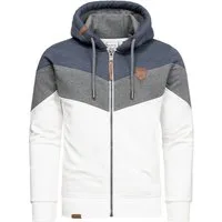 Amaci&Sons Kapuzenpullover ARDMORE Sweatjacke im Block-Design Herren Kapuzenpullover Pullover Hoodie Zipper Jacke