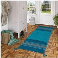 Pergamon Läufer Läufer Natur Teppich Kelim Navarro, Rechteckig, Höhe: 8 mm