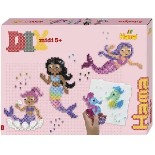 Hama Bügelperlen-Set "Meerjungfrauen"