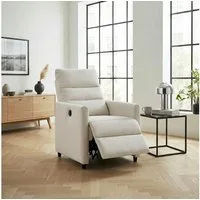 OTTO home Relaxsessel ANNICA, TV-Sessel mit elektrischer Relax- und Liegefunktion, Federkern-Polsterung, pflegeleichter Webstoff