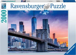 Ravensburger Puzzle 16011 - New York (Brücke Brooklyn - Manhattan) [2.000 Teile]