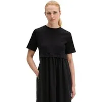 Marc O'Polo Jerseykleid aus Material-Mix