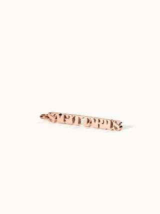 PURELEI Sagittarius Letter Charm