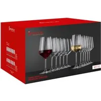 SPIEGELAU Gläser-Set Lifestyle Stielgläser Set 12tlg, Kristallglas