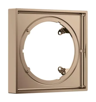 Hansgrohe Verlängerungsrosette AXOR ShowerSelect ID eckig 22 mm polished red gold, 13645300 13645300